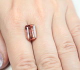 Падпараджа турмалин 5,55 карата 