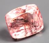 Крупный красновато-оранжевый "неоновый" турмалин 6,01 карата 