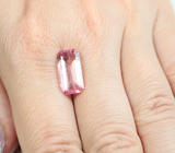 Крупный розовый турмалин 6,07 карата 