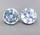 Пара цоизитов 1,87 карата 