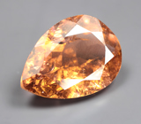 Оранжево-желтый турмалин 4,99 карата 