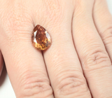 Оранжево-желтый турмалин 4,99 карата 