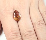 Оранжево-желтый турмалин 4,99 карата