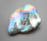 Крупная черная морская жемчужина барокко 72,28 карата! Титановый люстр 