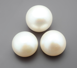 Крупный набор из 3 морских жемчужин 37,15 карата