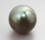 Крупная черная морская жемчужина 19,36 карата! Титановый люстр 