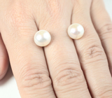 Пара морских жемчужин 9,87 карата