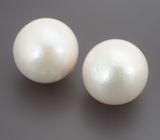 Пара морских жемчужин барокко 29,57 карата! Исключительный люстр 