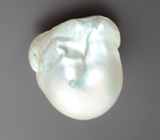 Кремово-белая морская жемчужина барокко 22,9 карата! Исключительный люстр 