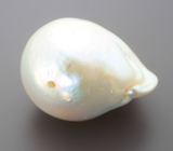 Кремово-белая морская жемчужина барокко 22,9 карата! Исключительный люстр 