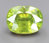 Желтовато-зеленый сфен 1,59 карата 