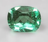 Топовый цвет! Голубовато-зеленый "неоновый" апатит 2,56 карата 