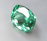 Топовый цвет! Голубовато-зеленый "неоновый" апатит 2,56 карата