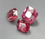Набор из 3 пурпурновато-красных шпинелей 1,77 карата 