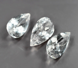 Набор из 3 данбуритов 5,46 карата 