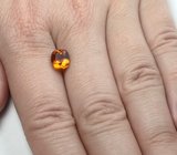 Цитрин мадейра высокой чистоты 1,93 карата