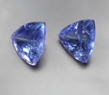 Пара танзанитов 2,66 карата 