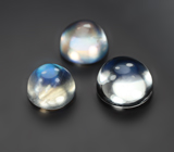 Набор из 3 лунных камней 2,76 карата 