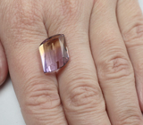 Чистейший аметрин авторской огранки 11,93 карата 