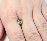 Редкий цвет! Зеленый циркон 2,51 карата 