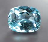 Крупный swiss топаз 18,72 карата 