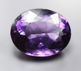 Крупный уругвайский аметист высокой чистоты 35,12 карата 