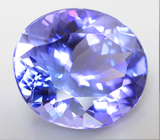 Чистейший танзанит 5,46 карата 