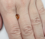 Оранжевато-желтый турмалин 0,77 карата 