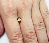 Зеленовато-желтый турмалин 0,67 карата 