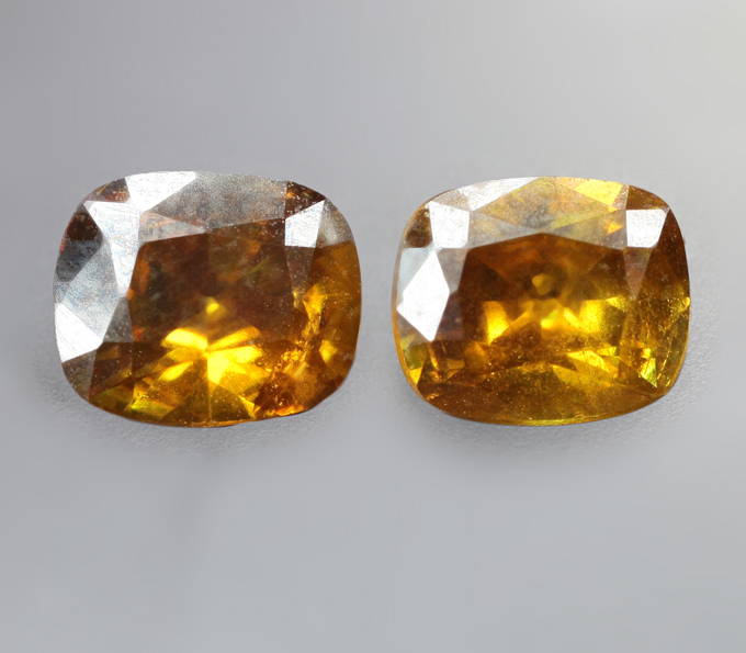 Пара сфалеритов 2,22 карата