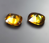 Пара сфалеритов 2,22 карата 