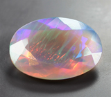 Ограненный эфиопский опал 3,83 карата 
