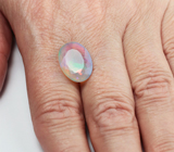 Ограненный эфиопский опал 3,83 карата 