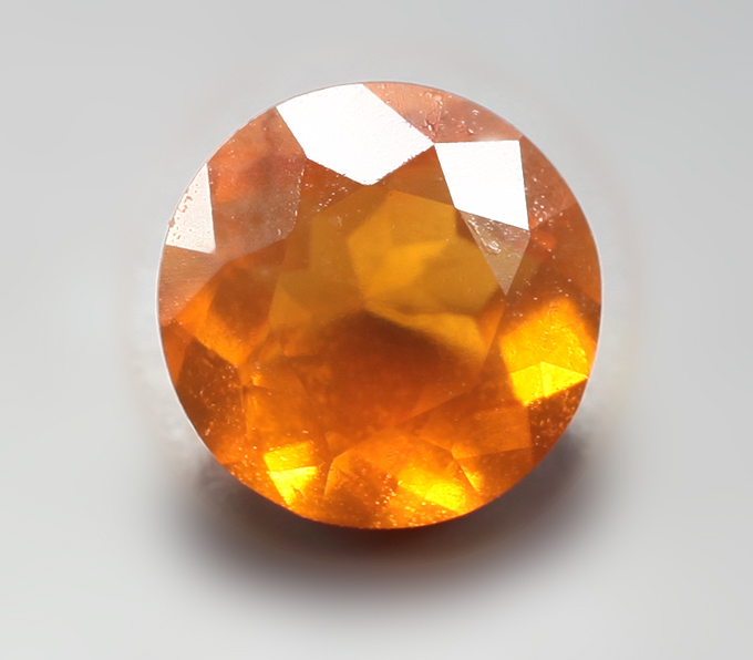 Мексиканский ограненный «огненный» опал 0,51 карата