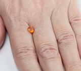 Мексиканский ограненный «огненный» опал 0,51 карата 