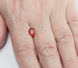 Мексиканский ограненный «огненный» опал 0,77 карата