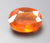 Мексиканский ограненный «огненный» опал 0,8 карата 