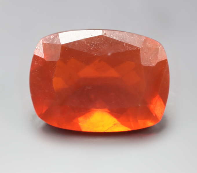 Мексиканский ограненный «огненный» опал 1,19 карата