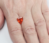 Мексиканский ограненный «огненный» опал 1,45 карата 