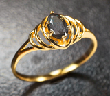 Золотое кольцо с уральским александритом 0,57 карата Золото