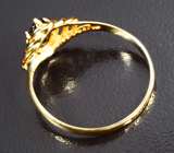 Золотое кольцо с уральским александритом 0,57 карата Золото