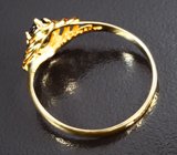 Золотое кольцо с уральским александритом 0,57 карата