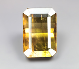 Зеленовато-желтый турмалин 5,79 карата 