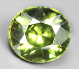 Редкий зеленый циркон 1,19 карата 