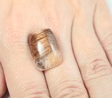 Топовое качество! Рутиловый кварц 19,75 карата