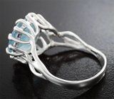 Кольцо с аквамарином 5,95 карата