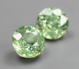 Пара демантоидов 0,85 карата 