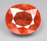 Крупный мандариновый спессартин гранат 7,27 карата 