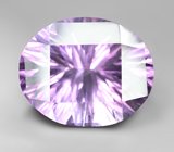 Крупный аметист лазерной огранки 33,41 карата