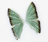 Кулон с резными турмалинами 13,91 карата, розовыми турмалинами, цаворитами гранатами и бесцветными цирконами